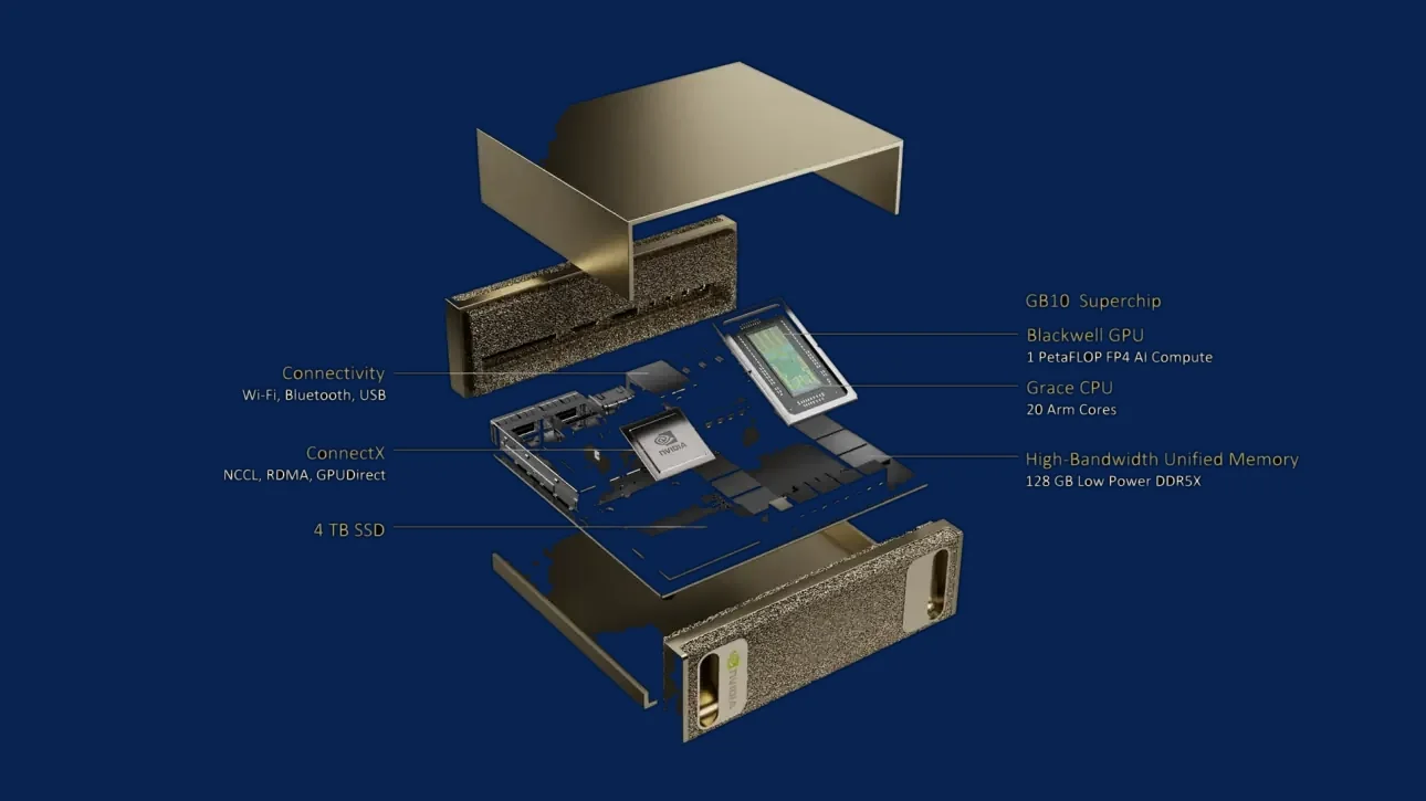 NVIDIA DGX Spark AI supercomputer